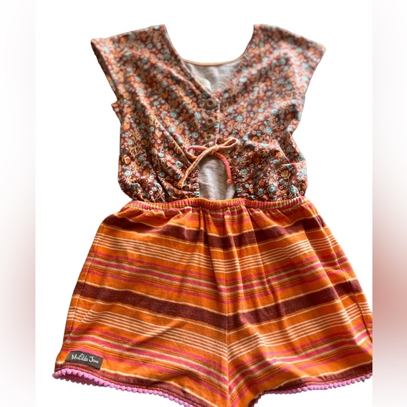 Matilda Jane girls size 6 one piece romper - Picture 6 of 6
